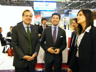 Ambasciatore Alain Giorgio Maria Economides e Matteo Marzotto, Presidente Enit-Agenzia Nazionale del Turismo